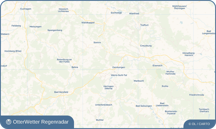 OtterWetter Regenradar-Widget Richelsdorf