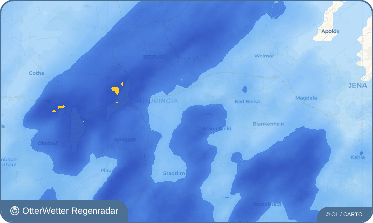 OtterWetter Regenradar-Widget Riechheim
