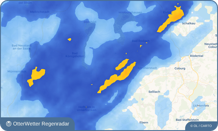 OtterWetter Regenradar-Widget Rieth