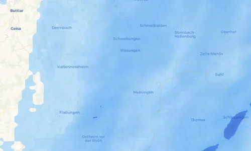 Regenradar Vorschaubild - Aktuelle Niederschläge in Rippershausen und Umgebung