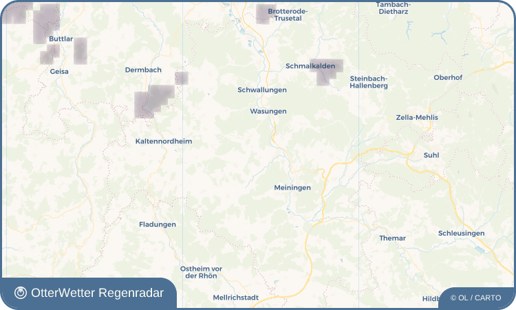 Widget-Vorschau für Rippershausen Wetter-Widget-Vorschau mit Vorhersagedaten für Rippershausen