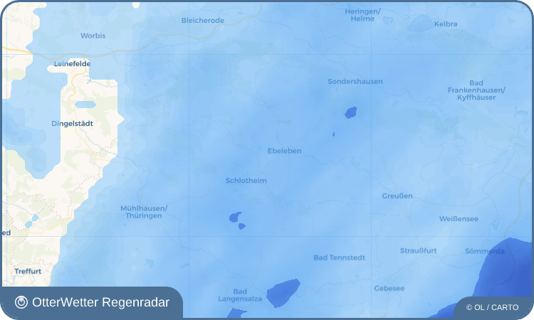 OtterWetter Regenradar-Widget Rockensußra