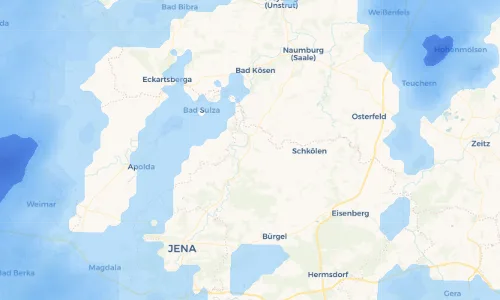 Regenradar Vorschaubild - Aktuelle Niederschläge in Rodameuschel und Umgebung