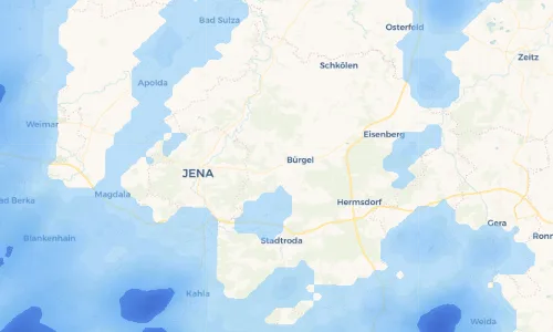Regenradar Vorschaubild - Aktuelle Niederschläge in Rodigast und Umgebung