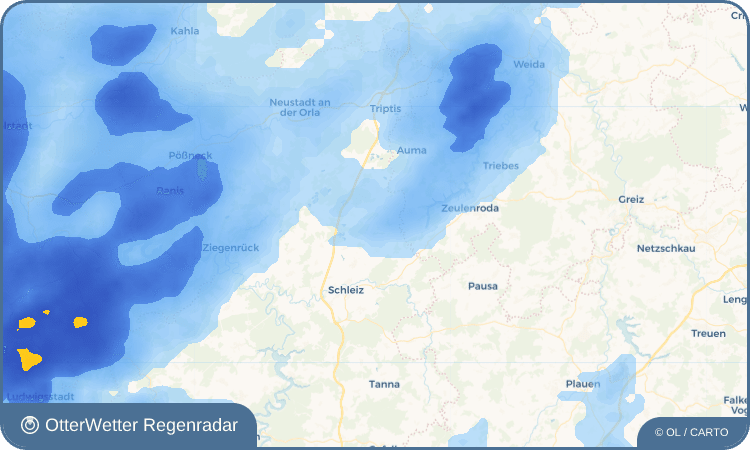 Widget-Vorschau für Rödersdorf Wetter-Widget-Vorschau mit Vorhersagedaten für Rödersdorf
