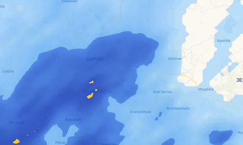 Regenradar Vorschaubild - Aktuelle Niederschläge in Rohda (Haarberg) und Umgebung