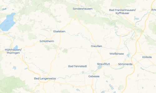 Regenradar-Vorschau: aktuelle Niederschläge in Rohnstedt und Umgebung