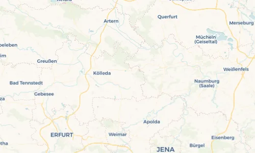 Regenradar Vorschaubild - Aktuelle Niederschläge in Roldisleben und Umgebung
