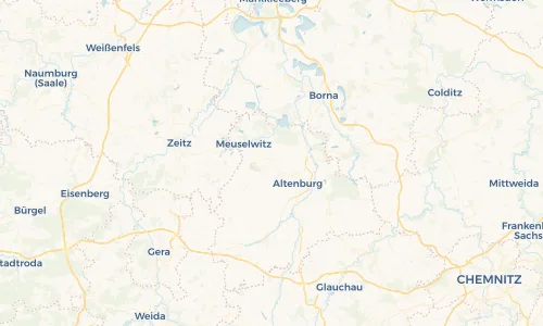 Regenradar Vorschaubild - Aktuelle Niederschläge in Rositz und Umgebung