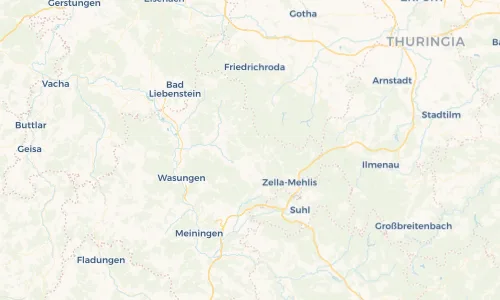 Regenradar Vorschaubild - Aktuelle Niederschläge in Rotterode und Umgebung