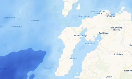 Regenradar Vorschaubild - Aktuelle Niederschläge in Rudersdorf und Umgebung