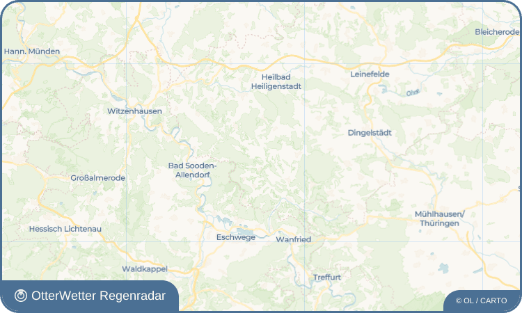 OtterWetter Regenradar-Widget Rüstungen