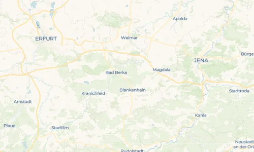 Regenradar-Vorschau: aktuelle Niederschläge in Saalborn und Umgebung