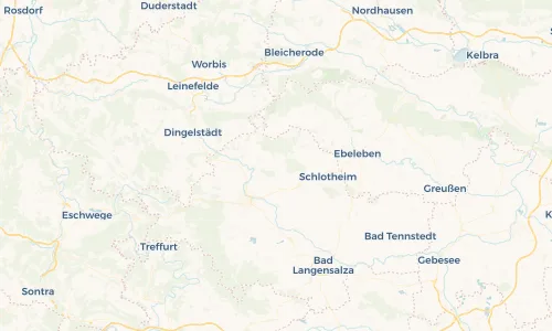 Regenradar Vorschaubild - Aktuelle Niederschläge in Saalfeld und Umgebung