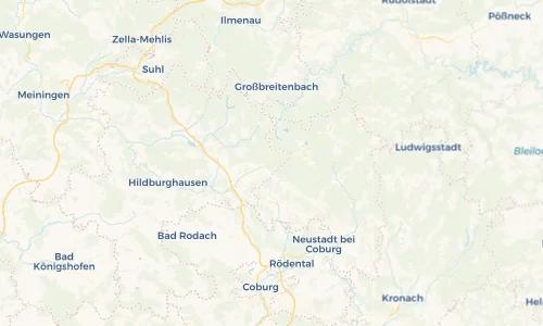 Regenradar Vorschaubild - Aktuelle Niederschläge in Saargrund und Umgebung