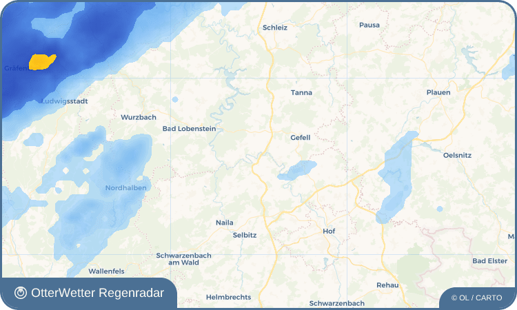 OtterWetter Regenradar-Widget Sachsenvorwerk