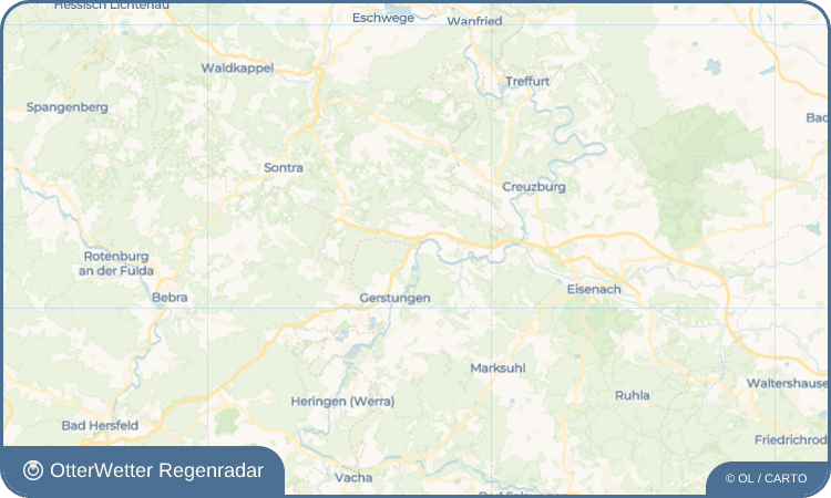 OtterWetter Regenradar-Widget Sallmannshausen