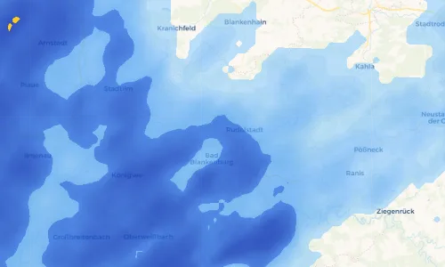 Regenradar Vorschaubild - Aktuelle Niederschläge in Schaala und Umgebung