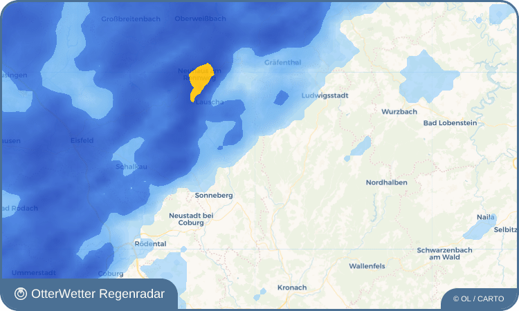 OtterWetter Regenradar-Widget Schauberg