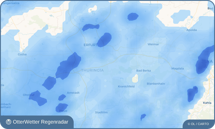 OtterWetter Regenradar-Widget Schellroda