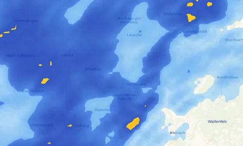 Regenradar Vorschaubild - Aktuelle Niederschläge in Schichtshöhn und Umgebung