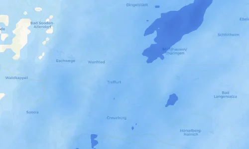 Regenradar Vorschaubild - Aktuelle Niederschläge in Schierschwende und Umgebung
