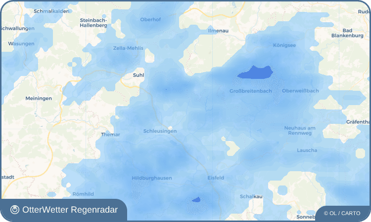 Widget-Vorschau für Schleusingerneundorf Wetter-Widget-Vorschau mit Vorhersagedaten für Schleusingerneundorf