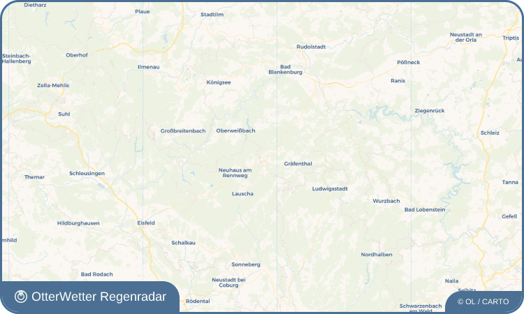 OtterWetter Regenradar-Widget Schmiedefeld