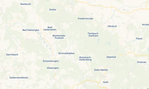 Regenradar-Vorschau: aktuelle Niederschläge in Schnellbach und Umgebung