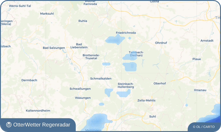 Wetter-Widget-Vorschau mit Vorhersagedaten für Schnellbach