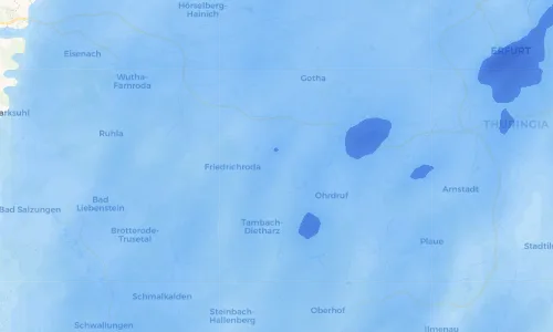 Regenradar Vorschaubild - Aktuelle Niederschläge in Schönau vor dem Walde und Umgebung
