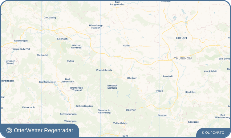 OtterWetter Regenradar-Widget Schönau vor dem Walde