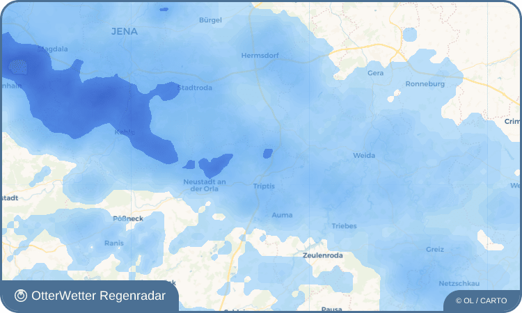 OtterWetter Regenradar-Widget Schönborn