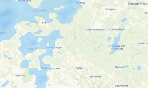 Regenradar-Vorschau: aktuelle Niederschläge in Schönbrunn und Umgebung