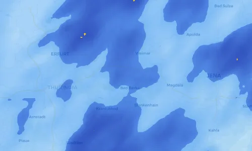 Regenradar Vorschaubild - Aktuelle Niederschläge in Schoppendorf und Umgebung