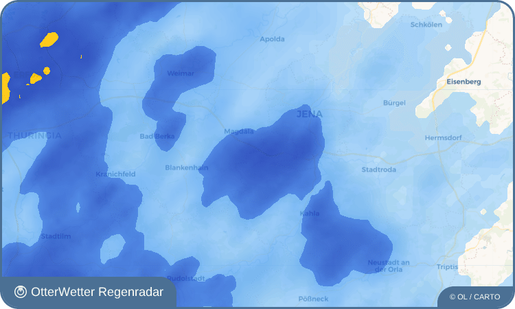 OtterWetter Regenradar-Widget Schorba