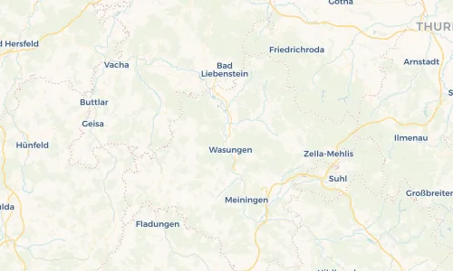 Regenradar Vorschaubild - Aktuelle Niederschläge in Schwallungen und Umgebung