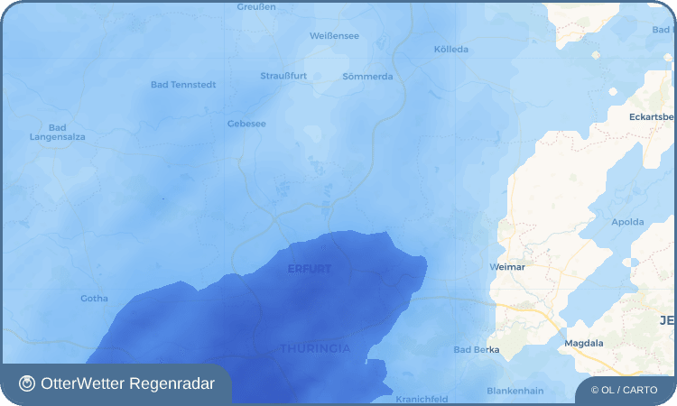OtterWetter Regenradar-Widget Schwerborn