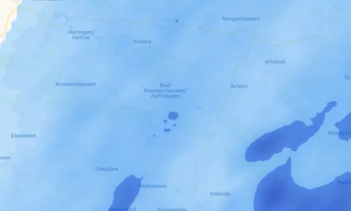 Regenradar Vorschaubild - Aktuelle Niederschläge in Seehausen und Umgebung