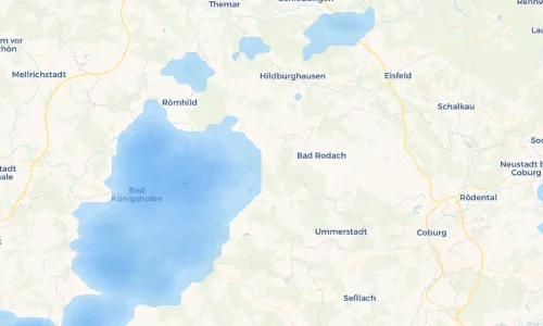 Regenradar Vorschaubild - Aktuelle Niederschläge in Seidingstadt und Umgebung
