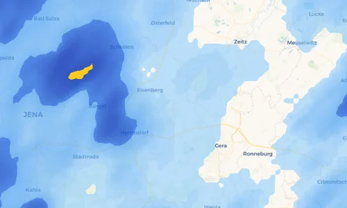 Regenradar Vorschaubild - Aktuelle Niederschläge in Seifartsdorf und Umgebung