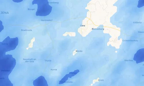 Regenradar Vorschaubild - Aktuelle Niederschläge in Seifersdorf und Umgebung