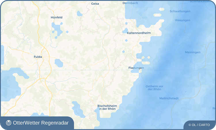 Widget-Vorschau für Seiferts Wetter-Widget-Vorschau mit Vorhersagedaten für Seiferts