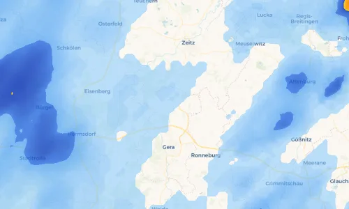 Regenradar Vorschaubild - Aktuelle Niederschläge in Seligenstädt und Umgebung