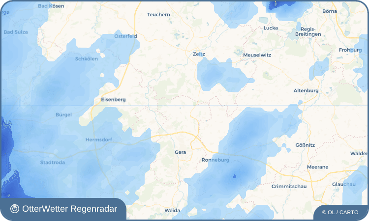 OtterWetter Regenradar-Widget Seligenstädt