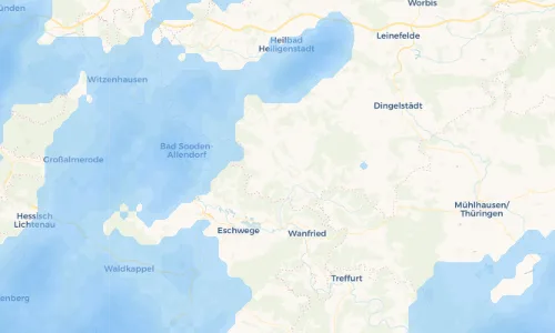 Regenradar Vorschaubild - Aktuelle Niederschläge in Sickerode und Umgebung