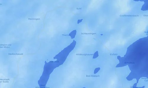 Regenradar Vorschaubild - Aktuelle Niederschläge in Siegritz und Umgebung