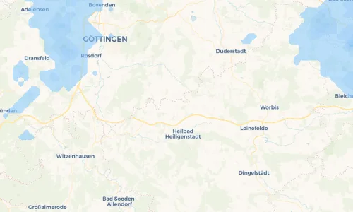 Regenradar Vorschaubild - Aktuelle Niederschläge in Siemerode und Umgebung