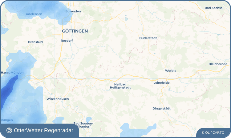 Wetter-Widget-Vorschau mit Vorhersagedaten für Siemerode