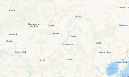 Regenradar Vorschaubild - Aktuelle Niederschläge in Silberfeld und Umgebung